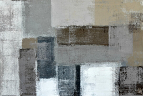 Neutral Abstract Art Painting