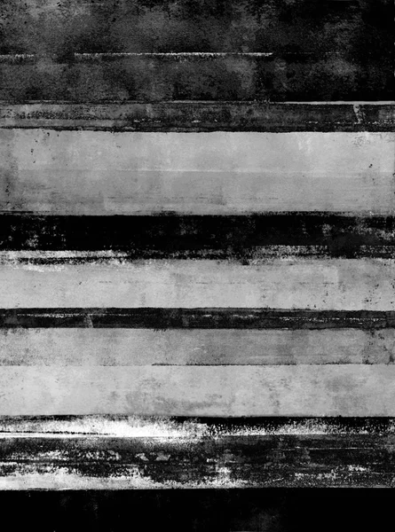 Pintura abstracta en blanco y negro — Foto de Stock