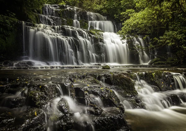 Purakaunui Falls — Stock Photo, Image