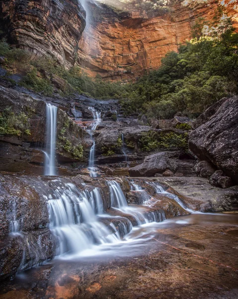 Lagere wentworth falls — Stockfoto
