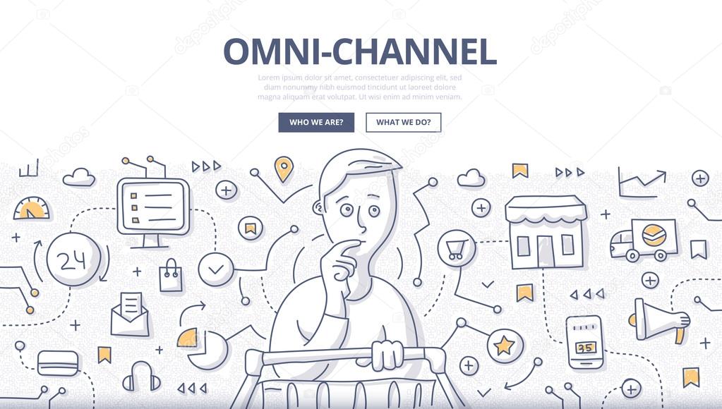 Omni-Channel Doodle Concept