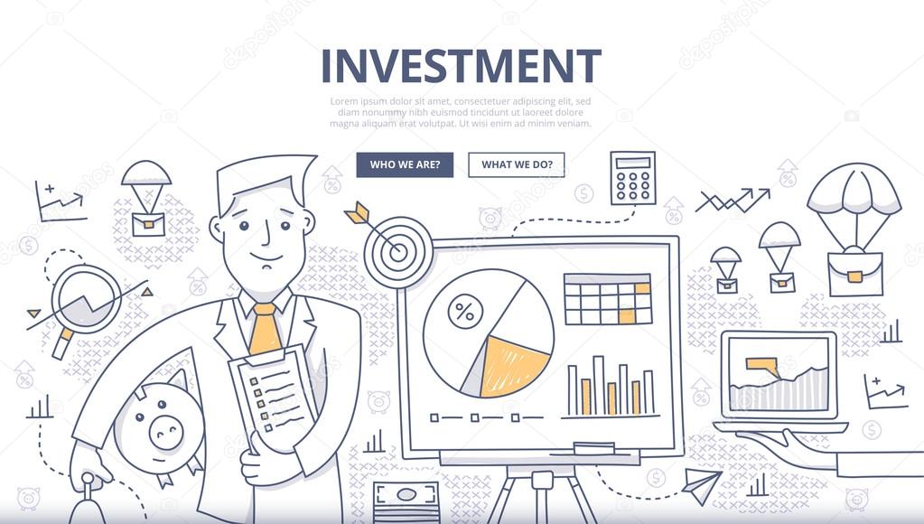 Investment Doodle Concept