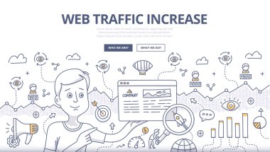 Web Trafik Doodle kavramı