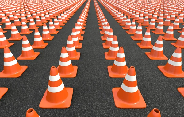 Trafik konileri serisi