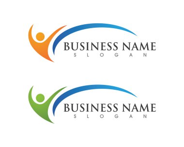 Sağlıklı Yaşam Logosu şablon vektörü