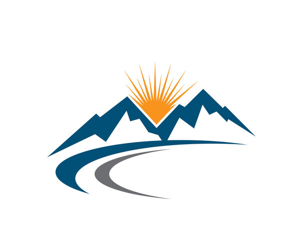 Mountains Logo Template