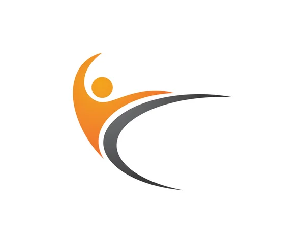 Healthy Life Logo Template vector — Stock Vector