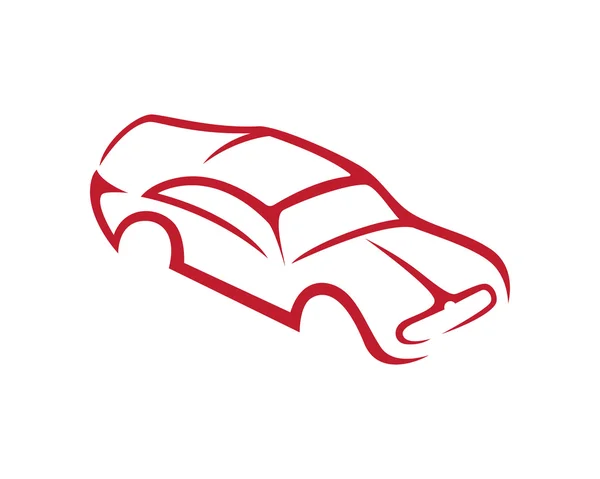 Auto modello logo auto — Vettoriale Stock