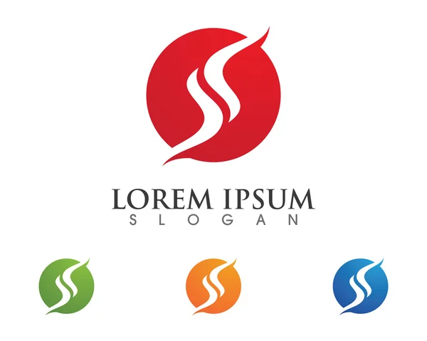 S Harfi Logo şablonu