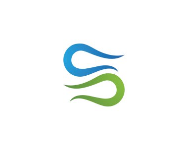 S Harfi Logo şablonu