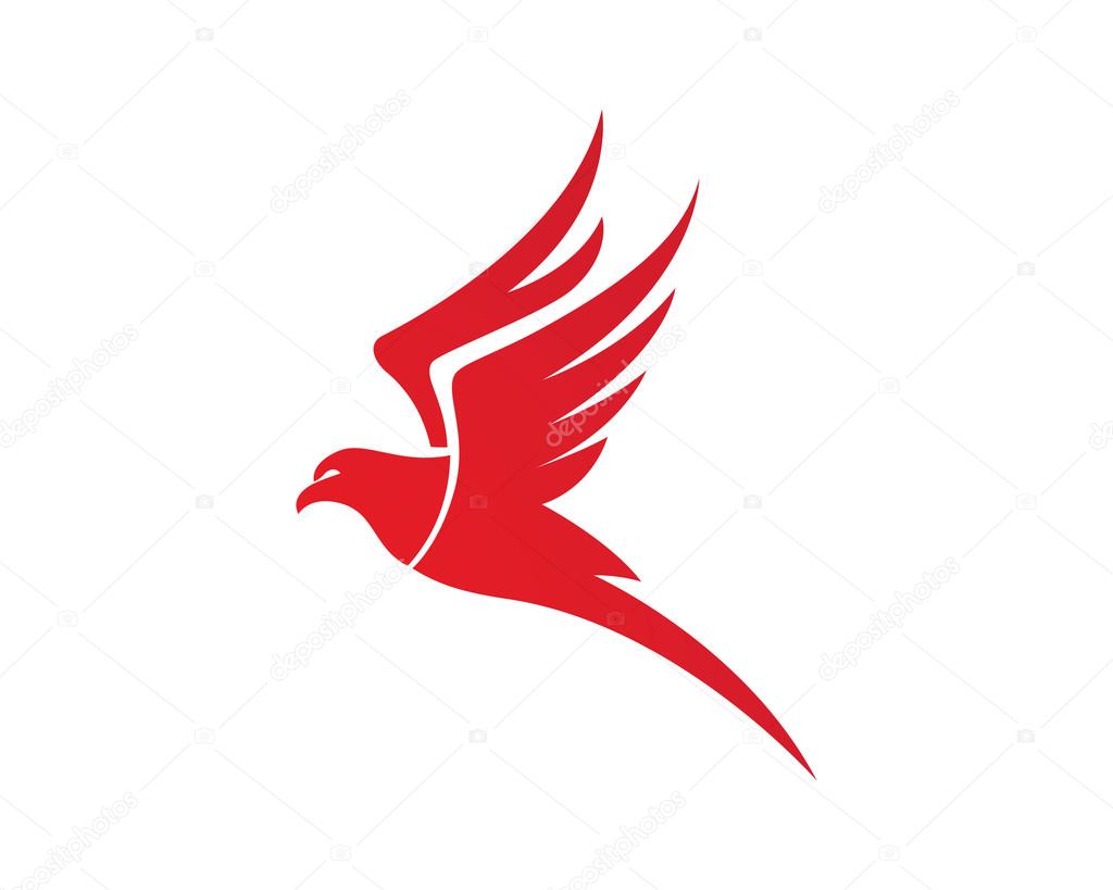 Falcon Logo Template vector icon