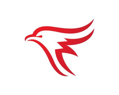 Şahin Logo şablonu vektör