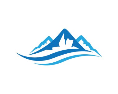 Dağlar Logo şablonu
