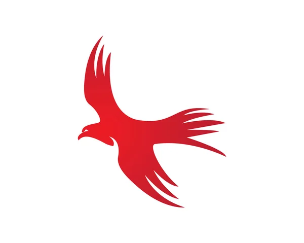 Falcon векторний логотип шаблон — стоковий вектор
