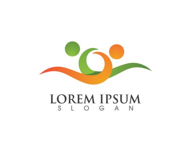 Sağlıklı Yaşam Logosu şablonu