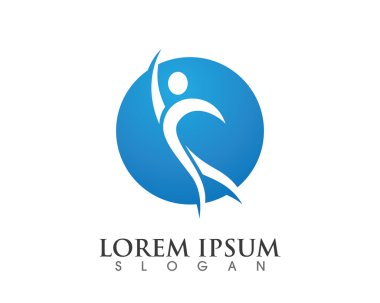 Sağlıklı Yaşam Logosu şablonu