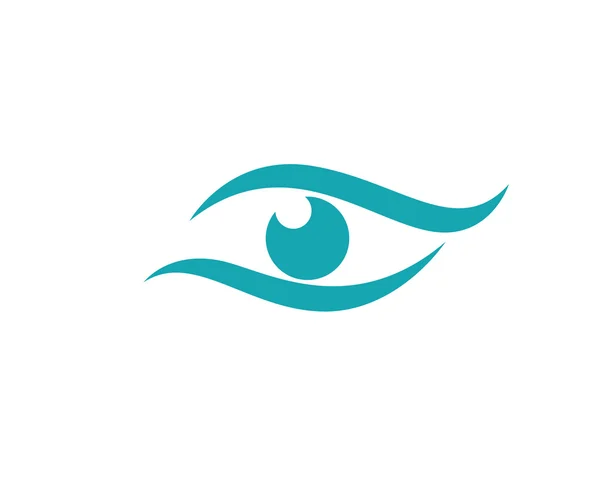 Ojos cuidado logo — Vector de stock