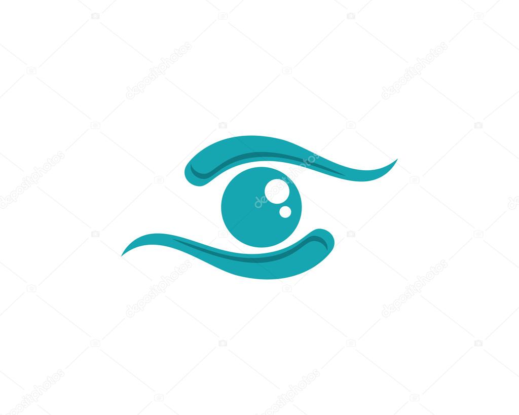 Eyes care logo icons health