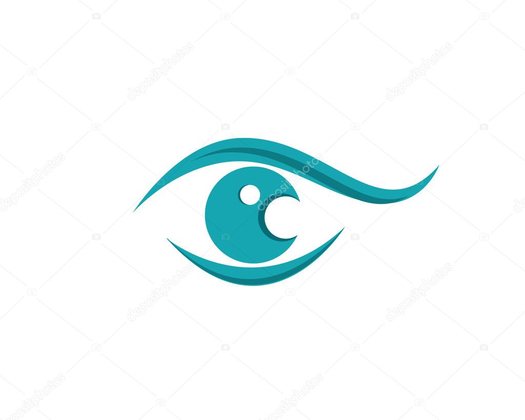 Eyes care logo icons health