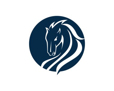 At Logo Şablonu Vektörü