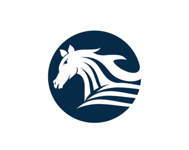 At Logo Şablonu Vektörü