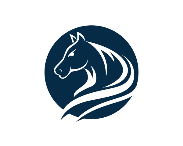Wektor szablonu logo konia — Wektor stockowy