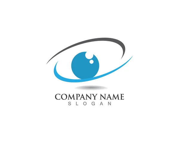 Logo soin des yeux — Image vectorielle