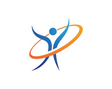 Sağlıklı Yaşam Logosu şablon vektör simgesi