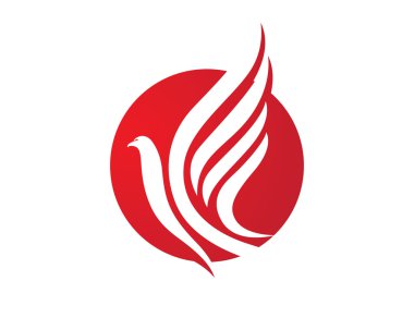 Şahin Logo şablonu vektör