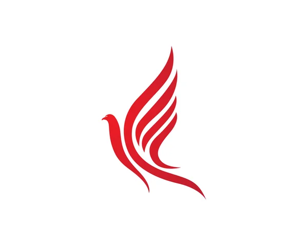 ファルコンのロゴのテンプレート ベクトル — ストックベクタ