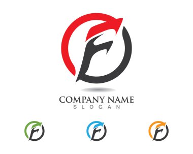 F harf logo