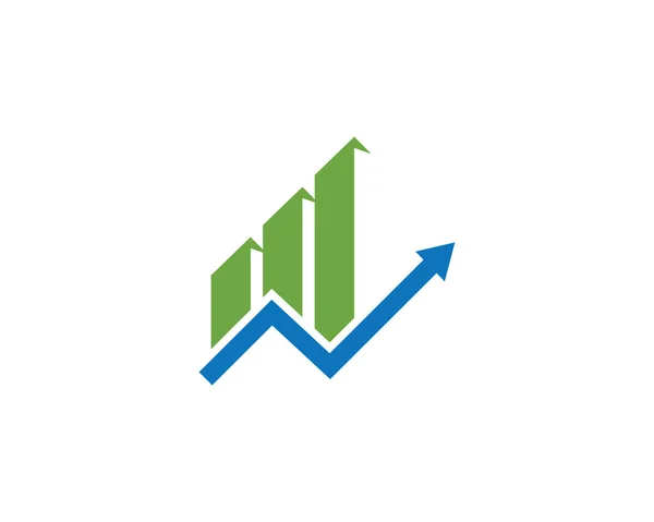 Finanse logo szablonu bloków — Wektor stockowy