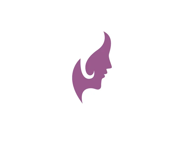 Schönheit Frauen logo spa — Stockvektor