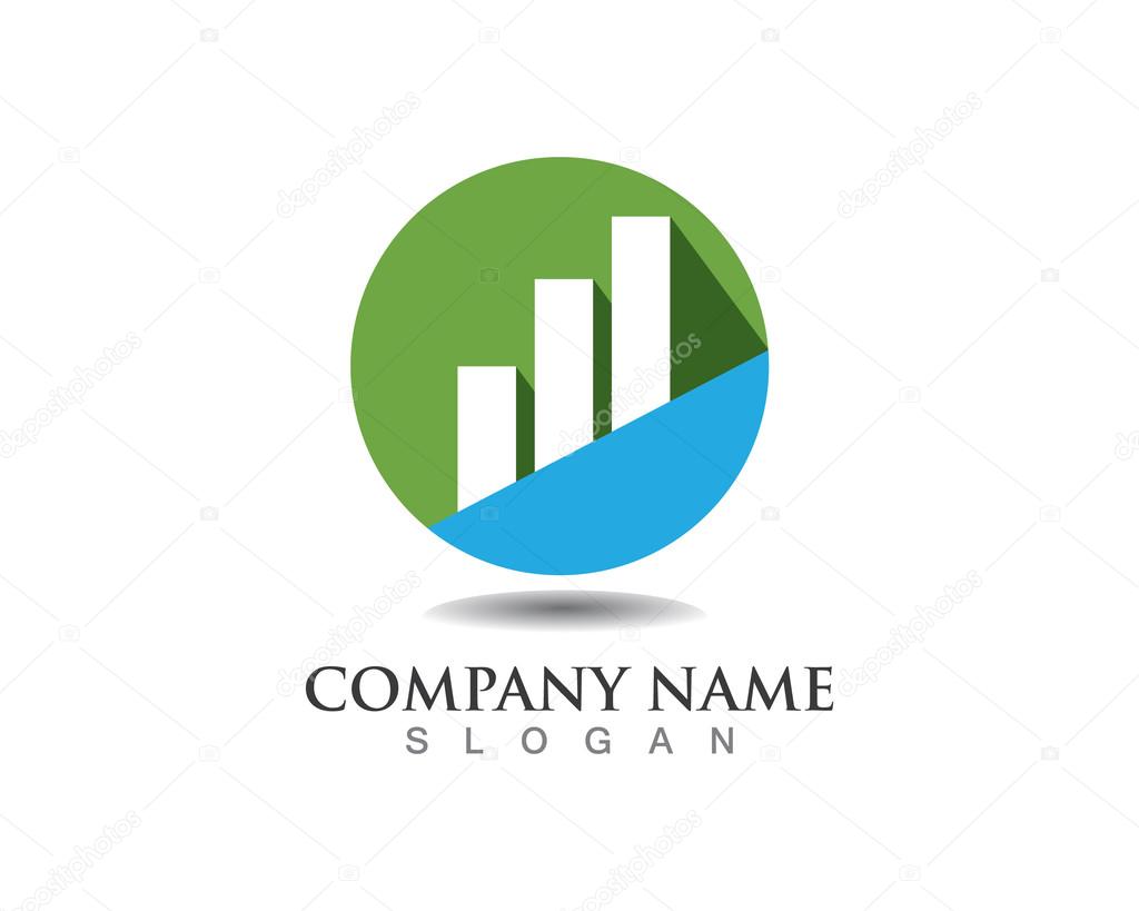 Finance logo and building logo