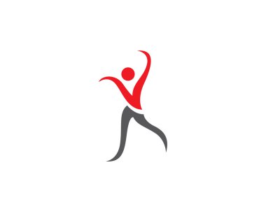 Sağlıklı Yaşam Logosu şablonu