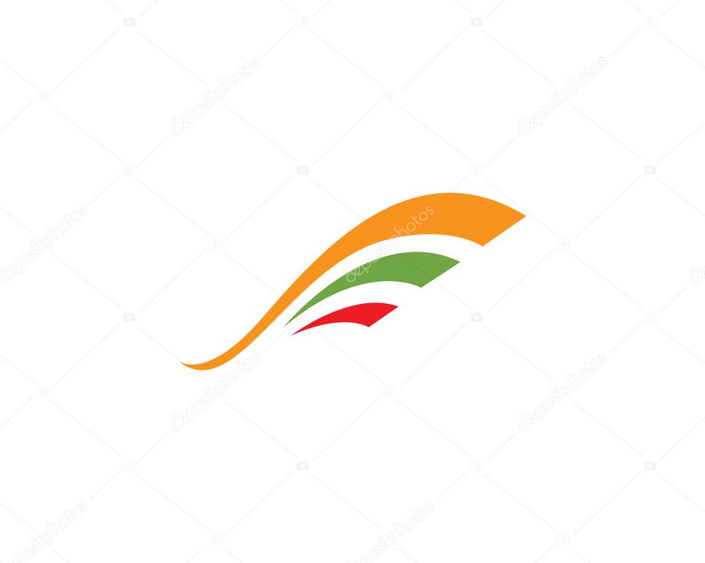 Faster the future business Logo template vector
