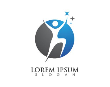 Sağlıklı Yaşam Logosu şablonu