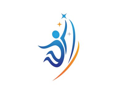 Sağlıklı Yaşam Logosu şablonu