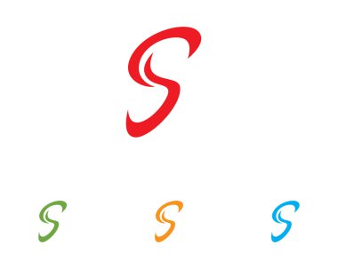 S sembolü mektup logo