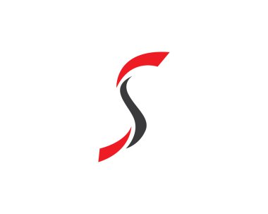 S sembolü mektup logo