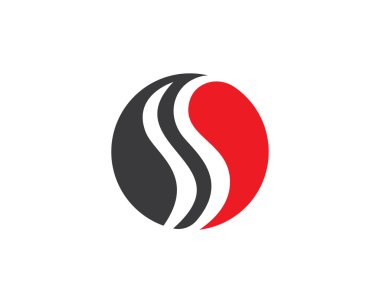 S sembolü mektup logo