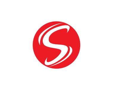 S sembolü mektup logo