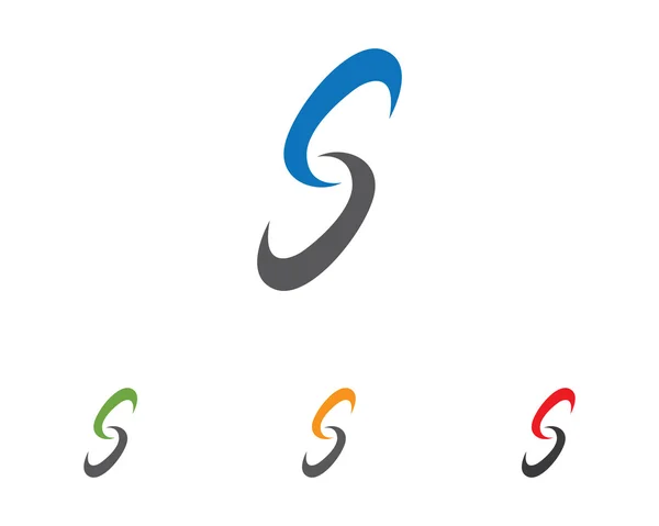 S Symbol Buchstabe Logo — Stockvektor