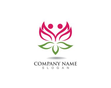 Lotus çiçek logosu spa 