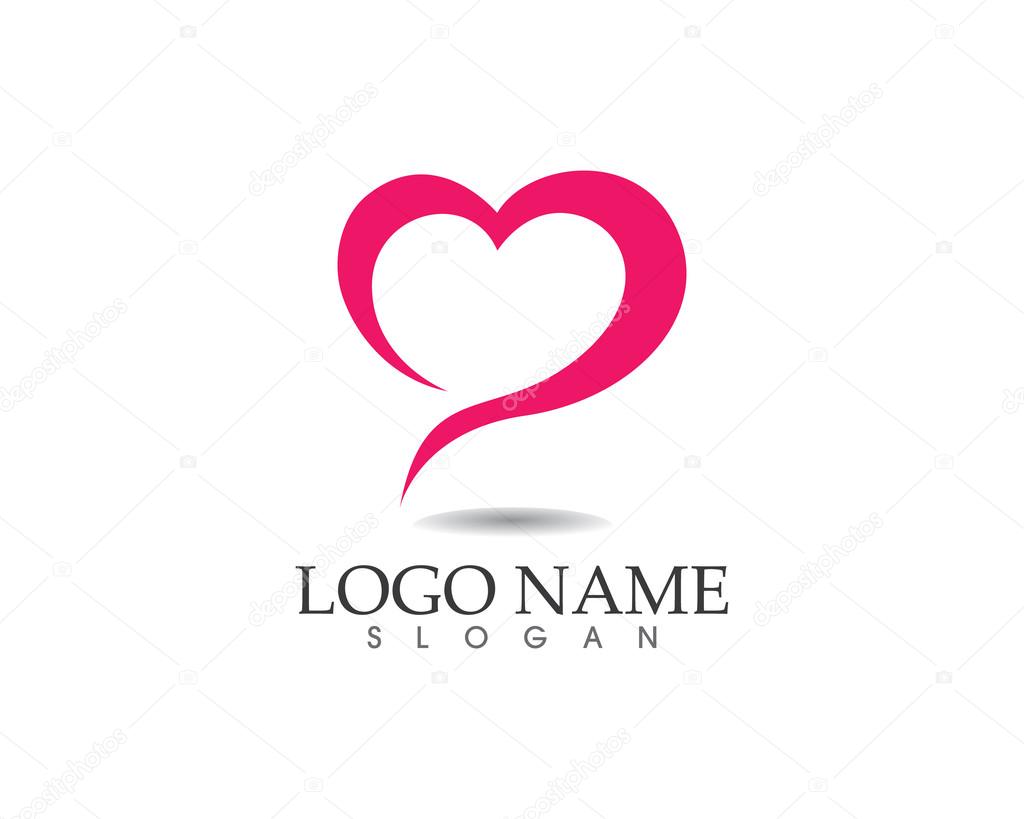 Love family logo health care