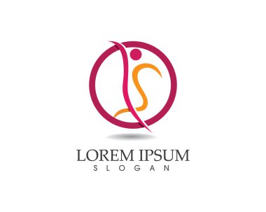 Sağlık insan başarı hayat logo