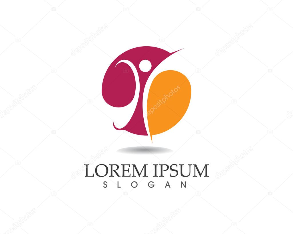 Health people success life logo