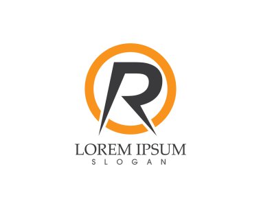 R harfi logo R
