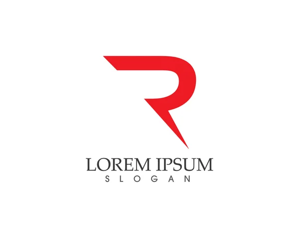 R letter logo R Royalty Free Stock Illustrations