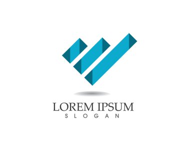 İş finans logo şablonu
